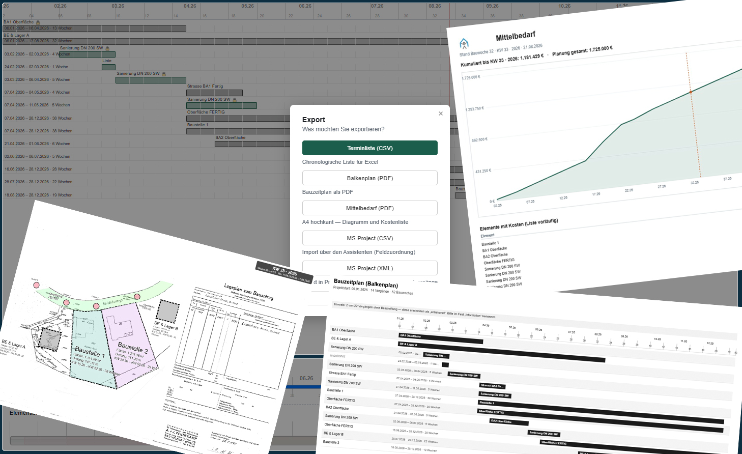FlipBOOK: Abstimmung und Export